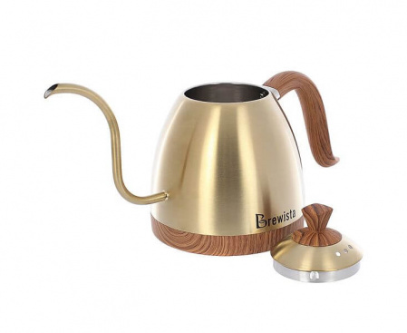 Чайник электрический Artisan Gooseneck Gold, 600 мл, стальной, Brewista