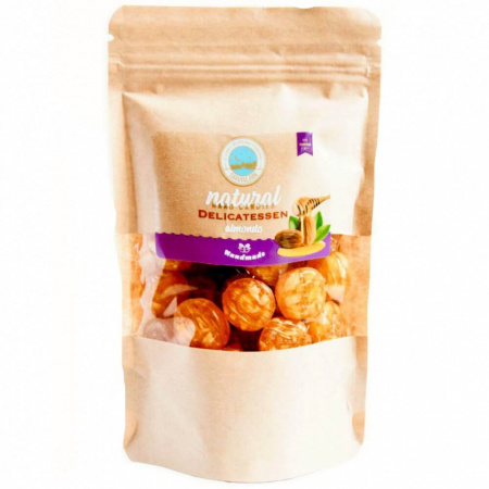 Конфеты Savalan "Natural HARD Candies с миндалем", 150 гр