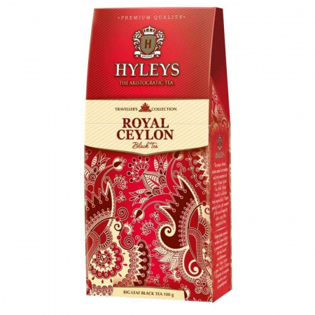 Чай Hyleys "Роял Цейлон", черный листовой, 100 гр