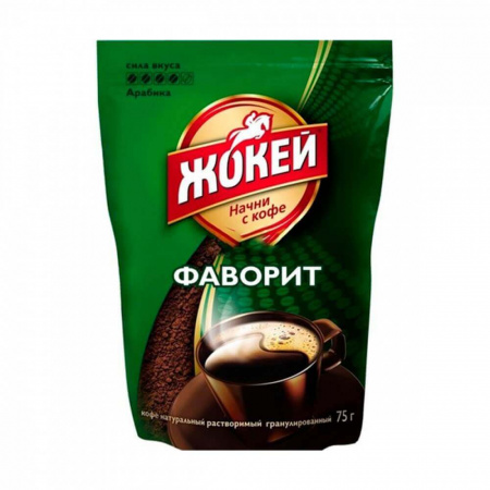 Кофе Жокей "Фаворит", растворимый, 75 гр