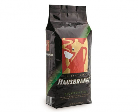 Кофе в зернах Decaffeinato (без кофеина), в/у 1 кг, Hausbrandt