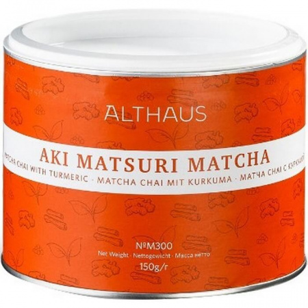 Чай Althaus "Aki Matsuri Matcha", матча со специями масала и куркумой, 150 гр