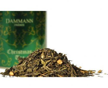 Чай зеленый "Рождественский", жестяная банка 100 г, Dammann