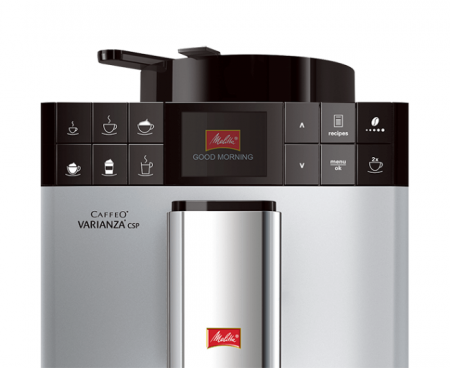 Кофемашина автоматическая Caffeo F 570-101 Varianza CSP, серебристая, Melitta