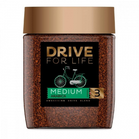 Кофе Drive for Life "Medium", растворимый, 100 гр
