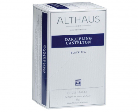 Чай черный Darjeeling Castelton (Дарджилинг Кэстэлтон), 20 пак., Althaus