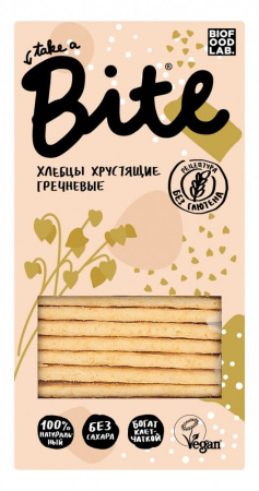 Хлебцы хрустящие Take a Bite "Гречневые", 150 гр