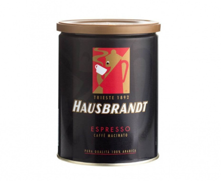 Кофе в зернах Espresso, ж/б 250 г, Hausbrandt