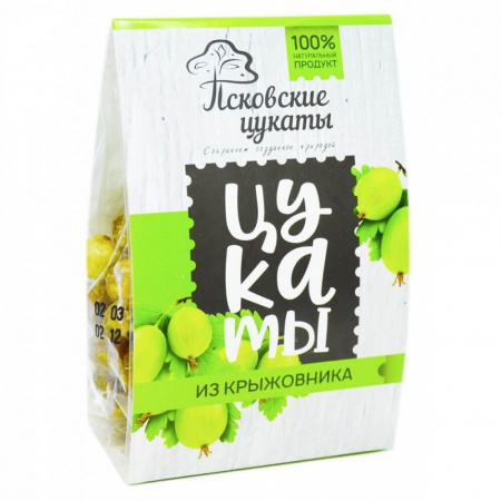 Псковские цукаты "Из крыжовника", 90 гр