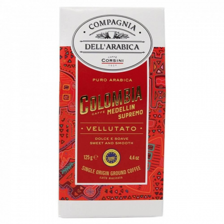 Кофе Compagnia Dell`arabica "Colombia Medellin Supremo", молотый, 125 гр