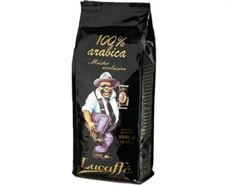 Кофе в зернах "Mr.Exclusive", 1 кг, Lucaffe