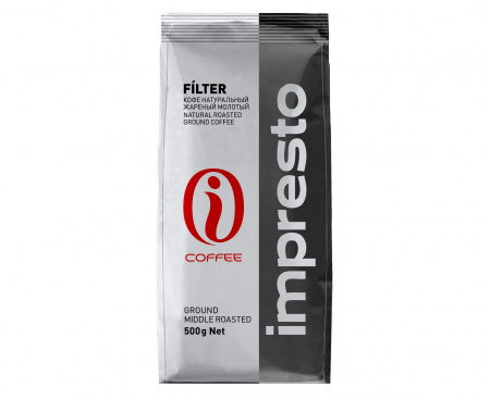 КОФЕ МОЛОТЫЙ FILTER, 500 Г, IMPRESTO