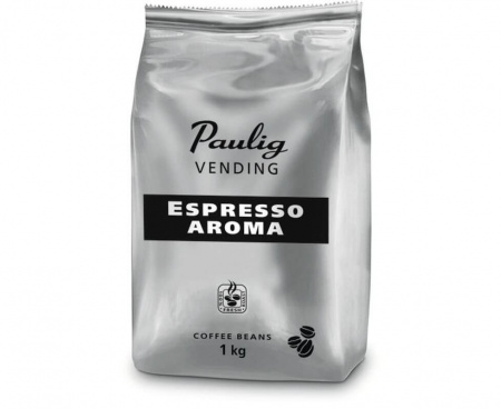 Кофе в зернах Vending Espresso Aroma, 1 кг, Paulig
