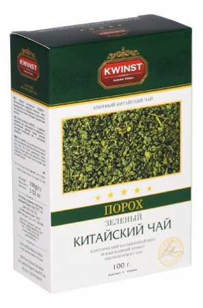 Чай Kwinst "Порох", зеленый крупнолистовой, 100 гр