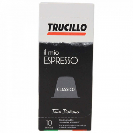 Кофе в капсулах Trucillo il mio "Nespresso Espresso classico", 10 штук по 5,5 гр