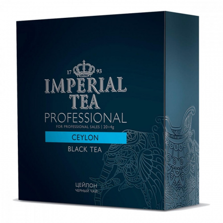Чай Imperial Tea Professional "Цейлон", черный среднелистовой, 20 сашетов