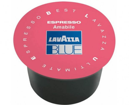 Кофе молотый в капсулах BLUE Espresso Amabile, Lavazza