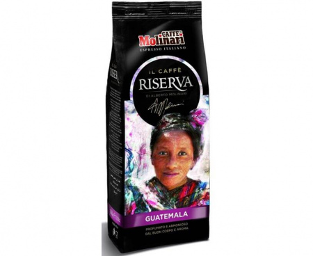 КОФЕ МОЛОТЫЙ RISERVA GUATEMALA, 100% АРАБИКА, ПАКЕТ 0.25 КГ, MOLINARI