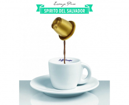 Кофе в капсулах L`espresso Spirito del Salvador, 10 капсул (для Nespresso), Diemme
