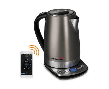 Умный чайник SkyKettle M173S-E, 1.7 л, нержавеющая сталь, REDMOND