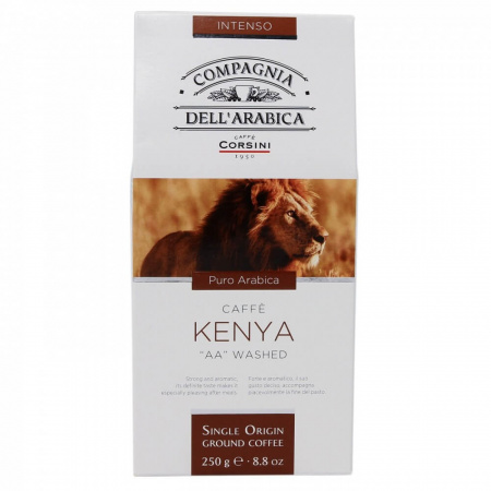 Кофе Compagnia Dell`arabica "Kenya AA Washed", молотый, 250 гр