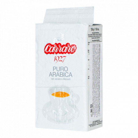 Кофе Carraro "Puro arabica", молотый, 250 гр