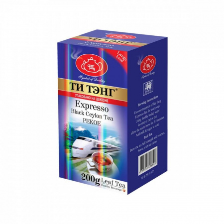 Чай Ти Тэнг "Expresso", черный листовой, 200 гр
