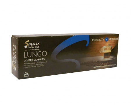 Кофе в капсулах Lungo, 10 шт., Smart Coffee Club