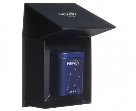 Чай листовой Libra Earl Grey, 25 г, серия Zodiac mini Caddies, Newby