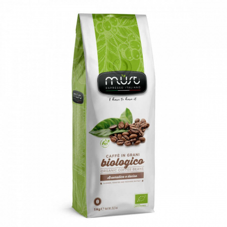 Кофе Must "Biologico", в зернах, 1000 гр