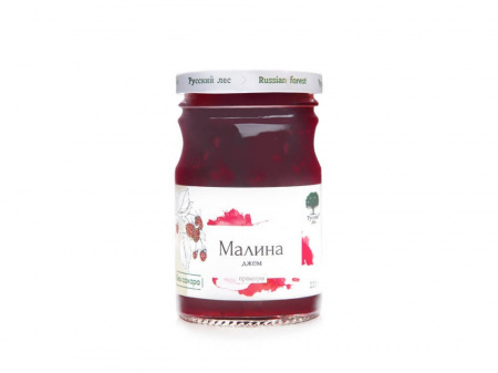 Джем Русский лес "Малина. Премиум", 220 гр