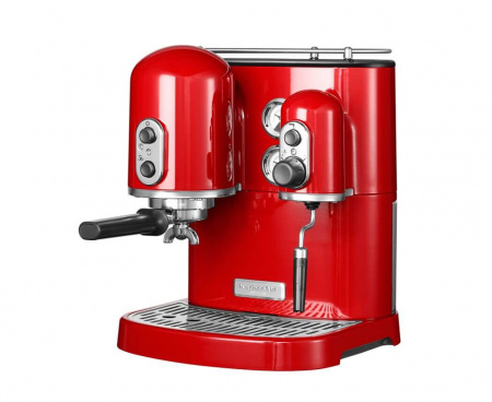 Кофеварка Artisan Espresso, 2 бойлера, красная, 5KES2102EER, KitchenAid
