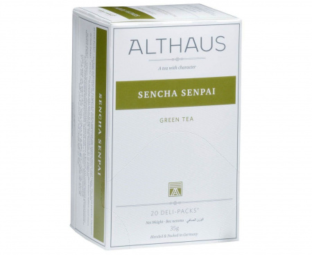 Чай зеленый Sencha Senpai (Сенча Сенпай), 20 пак., Althaus
