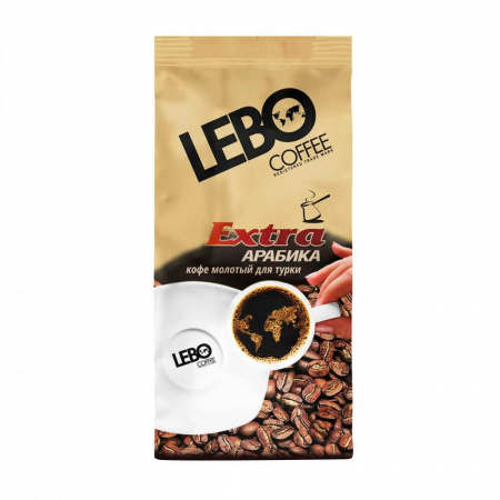 Кофе Lebo "Extra", молотый для турки, 75 гр