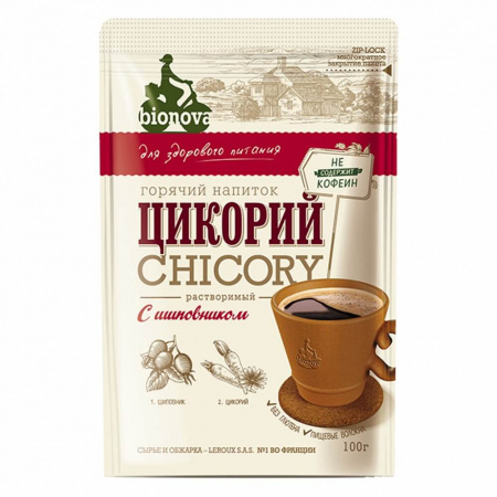 Цикорий Bionova "С шиповником", растворимый, 100 гр