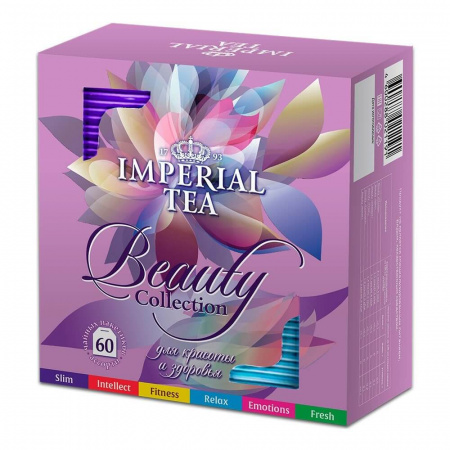 Чай Imperial Tea "Beauty collection", ассорти, 60 пакетиков