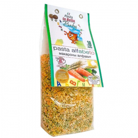 Макароны Pasta la Bella Baby "Алфавит", 400 гр