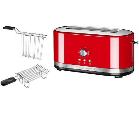 Тостер Artisan на 2 хлебца, удлиненные слоты, красный, 5KMT4116EER, KitchenAid