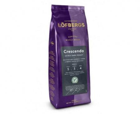 Кофе в зернах Crescendo Hella RA, 400 г, Lofbergs