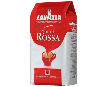 Кофе в зернах Rossa, 500 г, Lavazza