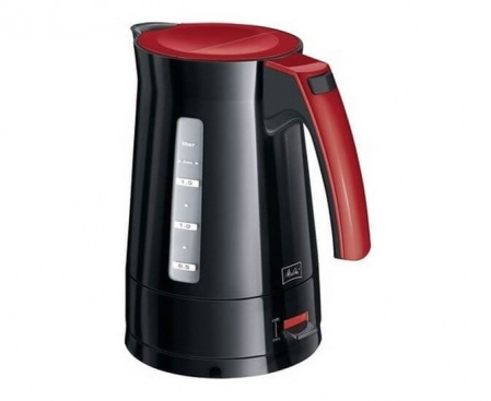 Чайник Enjoy Aqua, 1.7 л, черно-красный, Melitta
