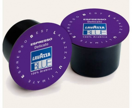 Кофе молотый в капсулах BLUE Espresso Delicato, Lavazza