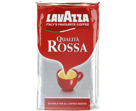Молотый кофе Rossa, 250 г, Lavazza