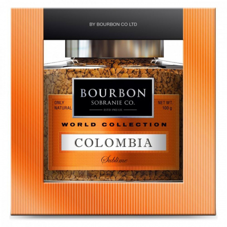 Кофе Bourbon "Colombia", растворимый, 100 гр