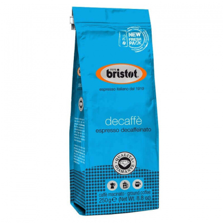 Кофе Bristot "Decaffeinato", молотый, 250 гр