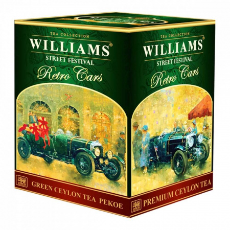 Чай Williams "Street Festival", зеленый, 200 гр