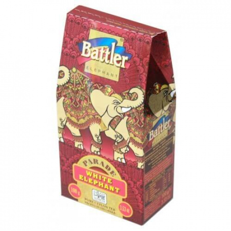 Чай Battler "Белый слон", черный листовой Pekoe, 100 гр