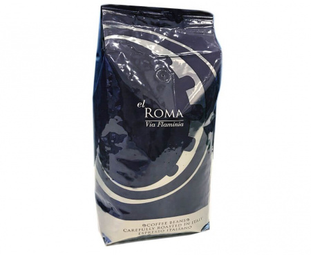Кофе в зернах Via Flaminia, 1 кг, El ROMA
