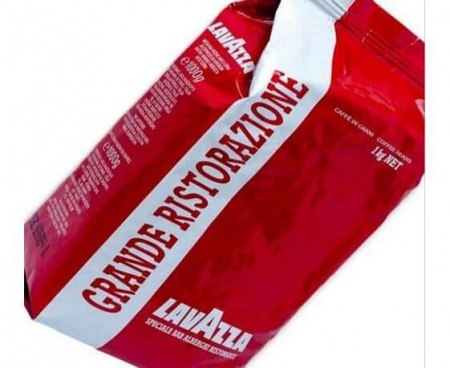 Кофе в зернах Grande Ristorazione, 1 кг, Lavazza