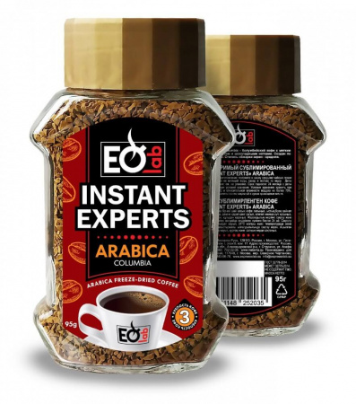 Кофе Espressolab "Instant Experts. Arabica Columbia", растворимый, 95 гр